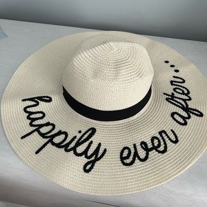 Bridal/honeymoon hat